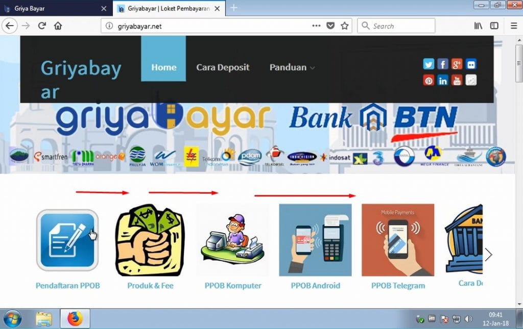 Loket PPOB BTN