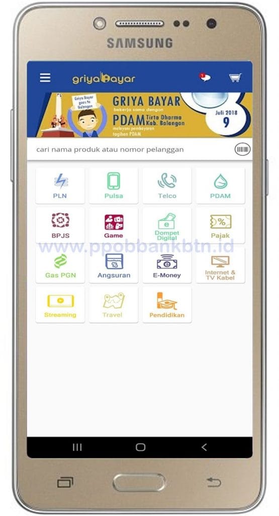Daftar Griya Bayar Android